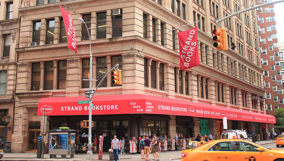 Strand書店（取自Strand Book Store粉絲專頁）