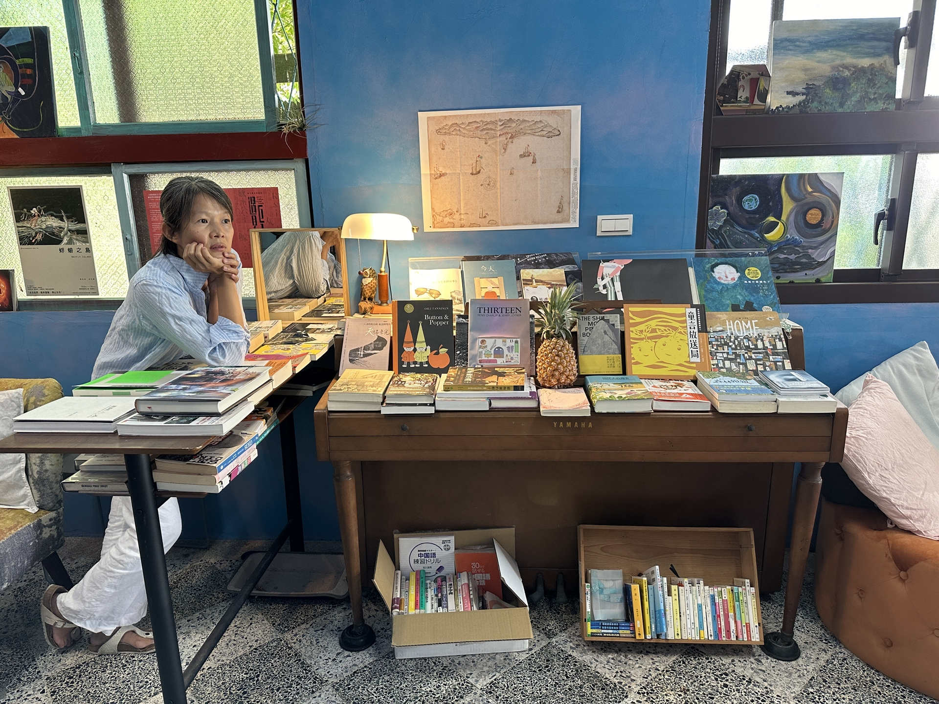 花蓮「貿易風書旅」,《書店裡的影像詩》第3季劇照(夢田影像提供)