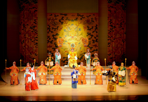 《牡丹亭‧圓駕》。上海東方藝術中心,20104月。